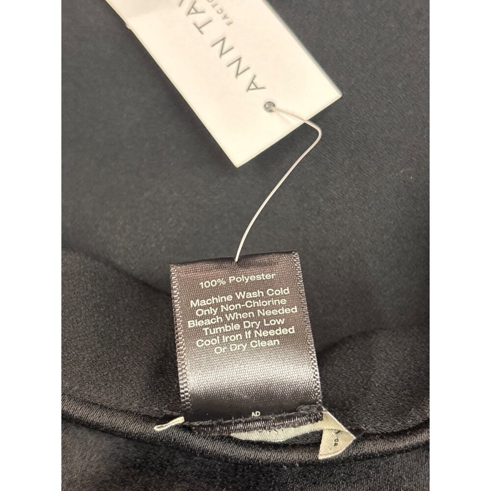 Ann Taylor Black Off-Shoulder Dress Size 4 NWT - Picture 9 of 9